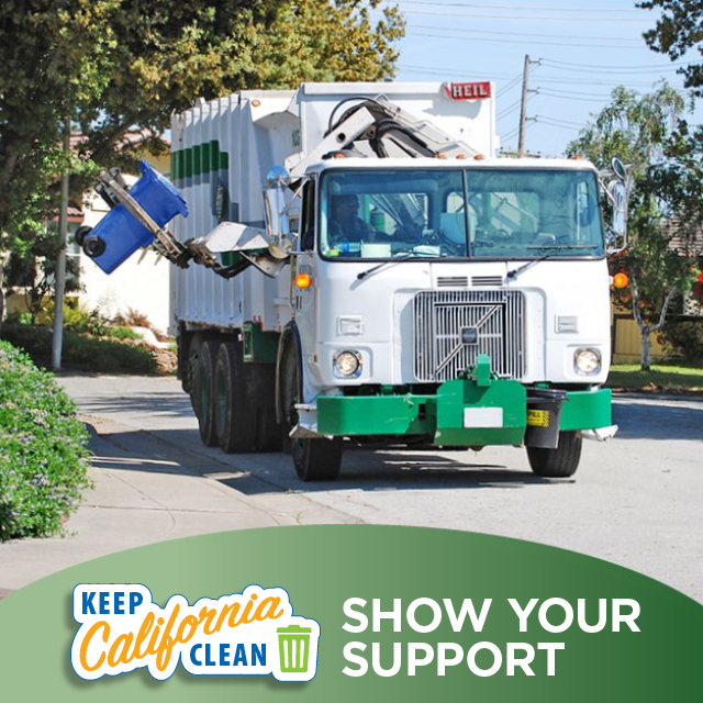 Keep California Clean... Show Your Support! CalWaste Recovery Systems